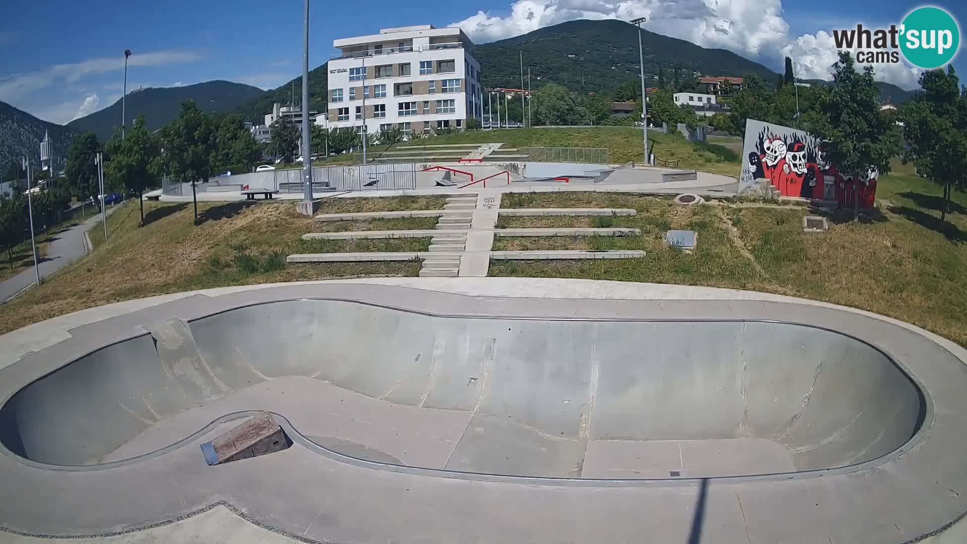 Skate park live cam Nova Gorica – Slovénie