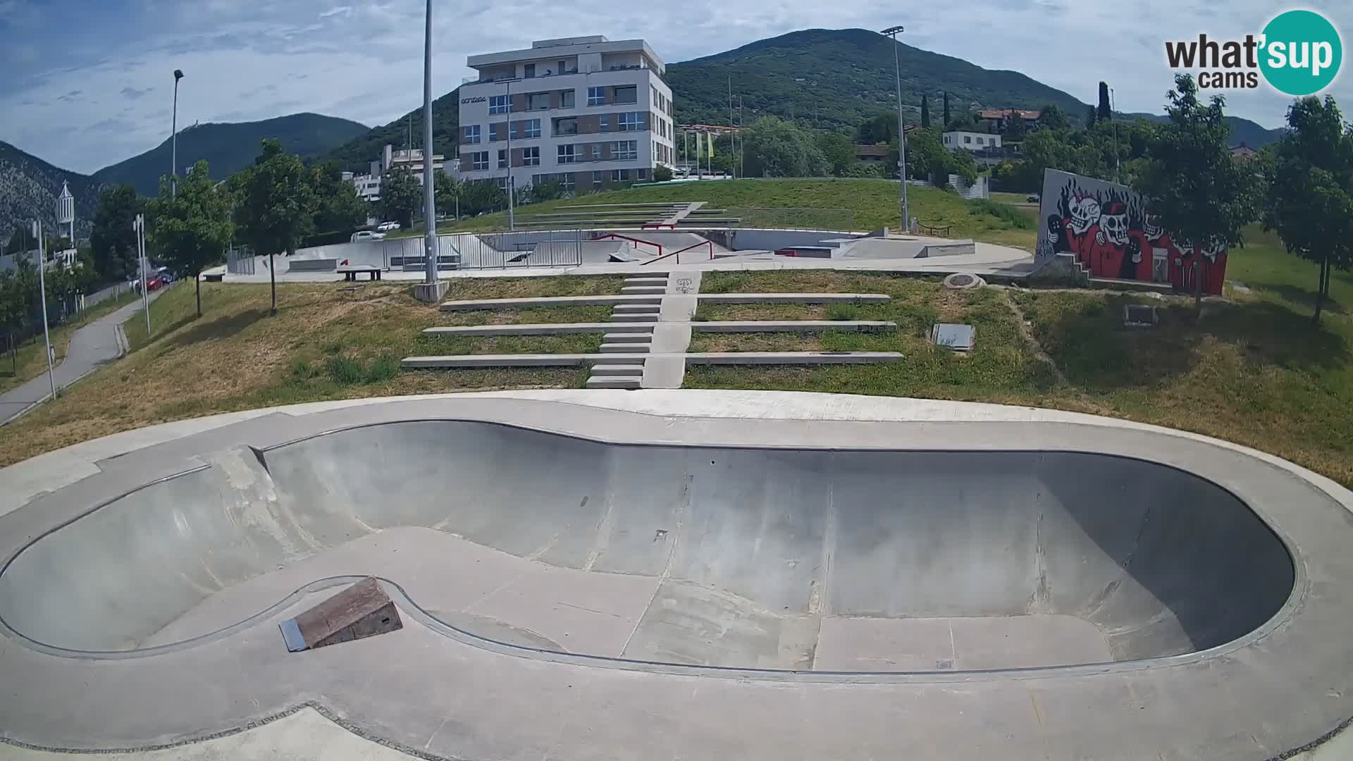 Skate park live cam Nova Gorica – Slovénie