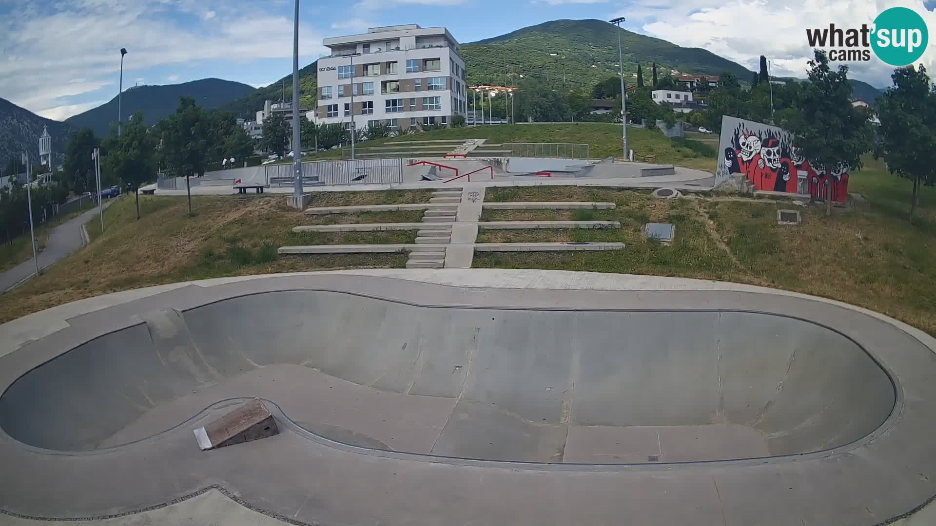 Skate park live cam Nova Gorica – Slovénie