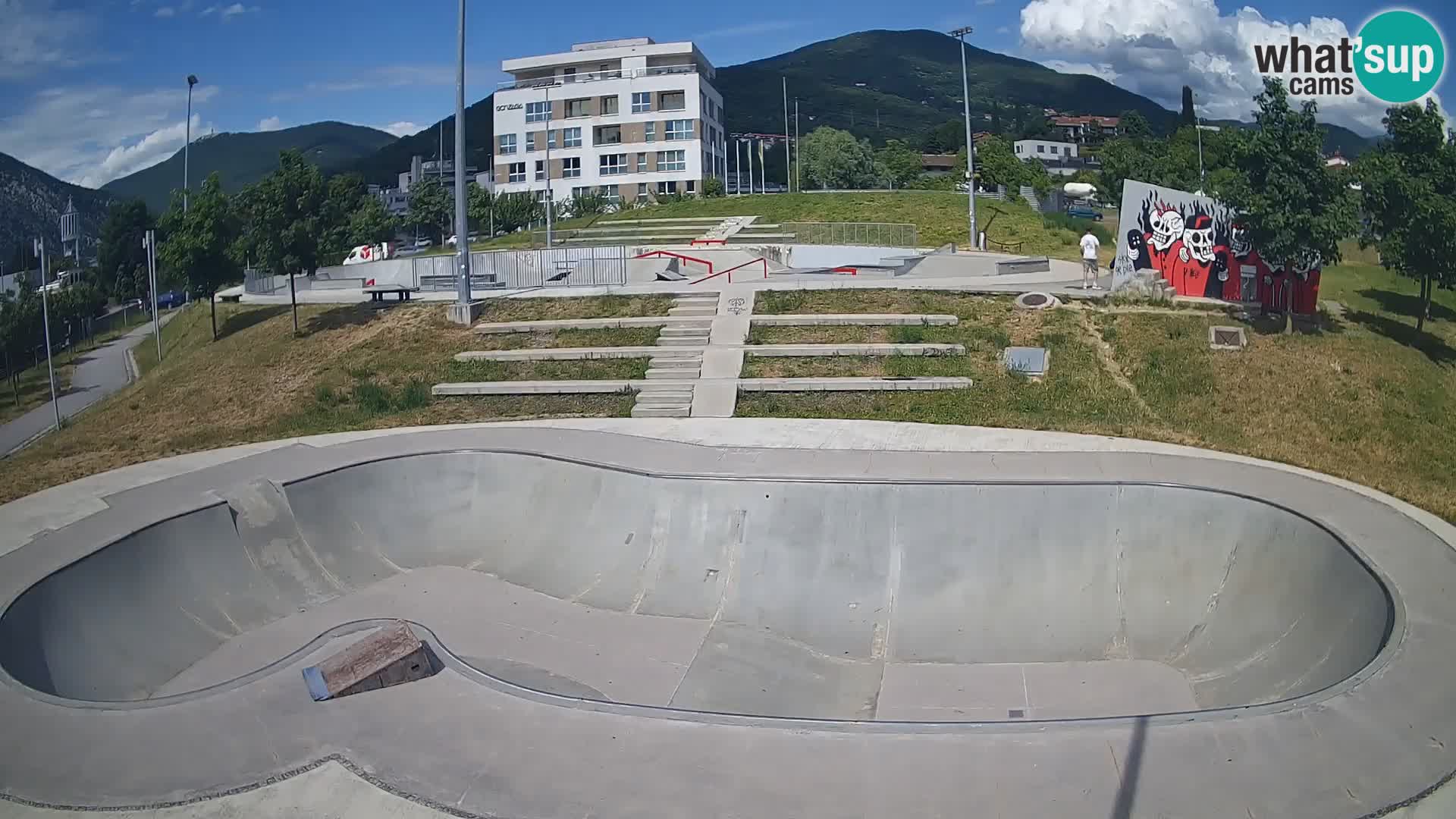 Skate park web kamera Nova Gorica – Slovenia
