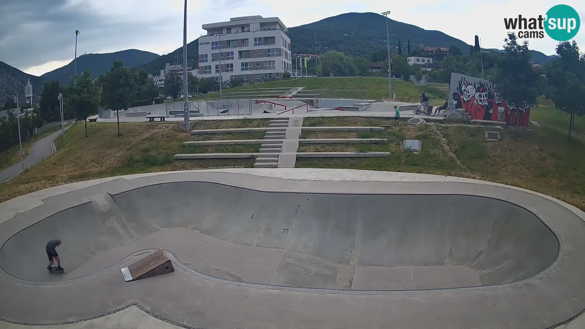 Skate park live cam Nova Gorica – Slovénie