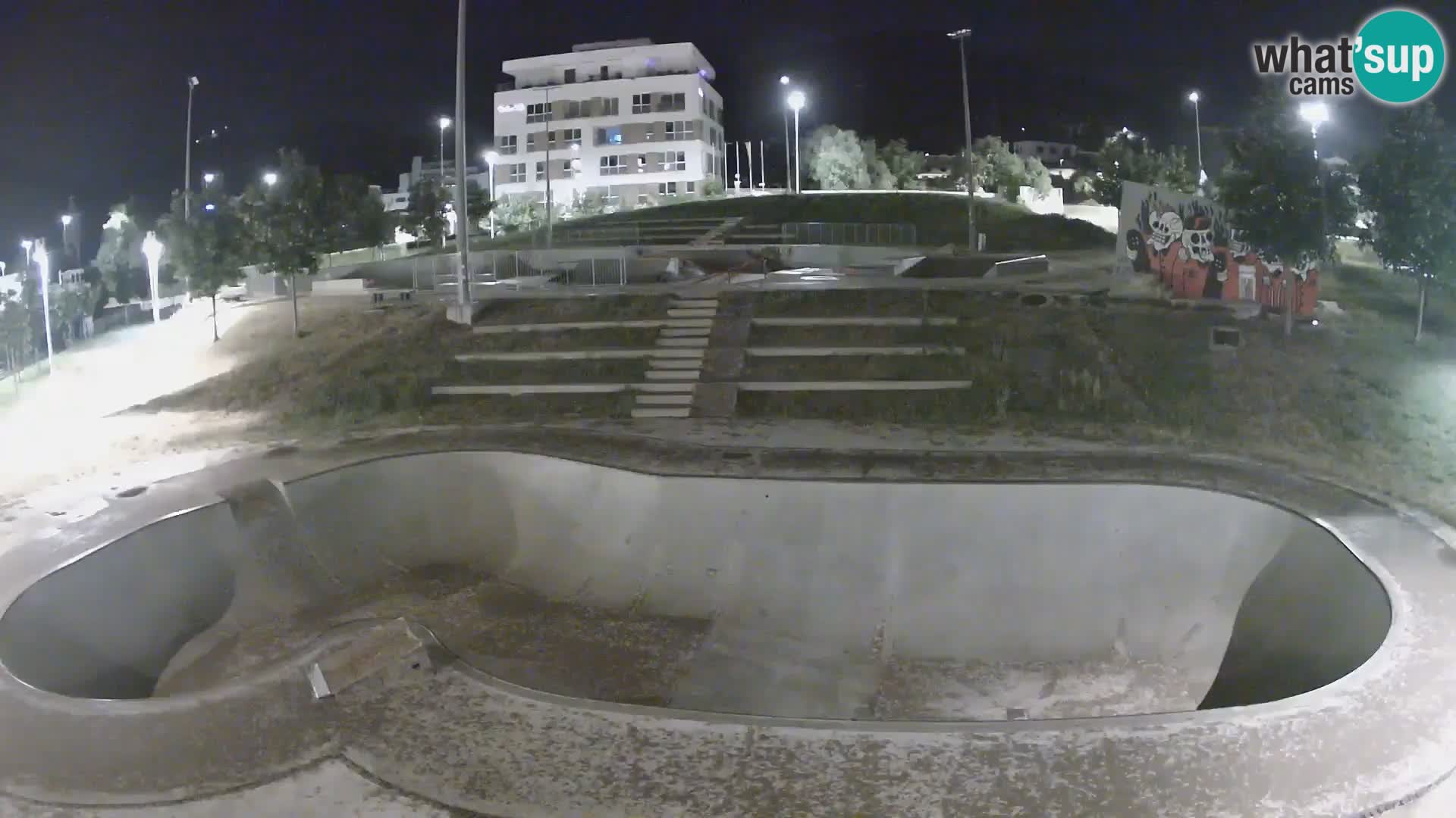 Skate park live cam Nova Gorica – Slovénie