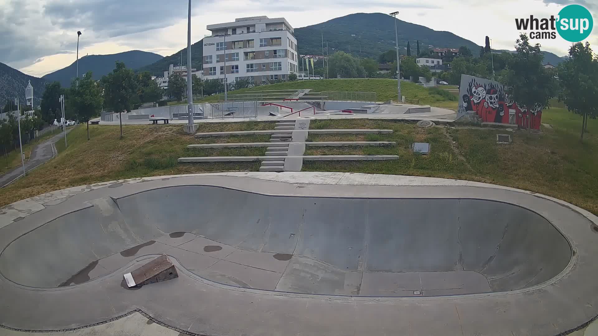 Skate park live cam Nova Gorica – Slovénie