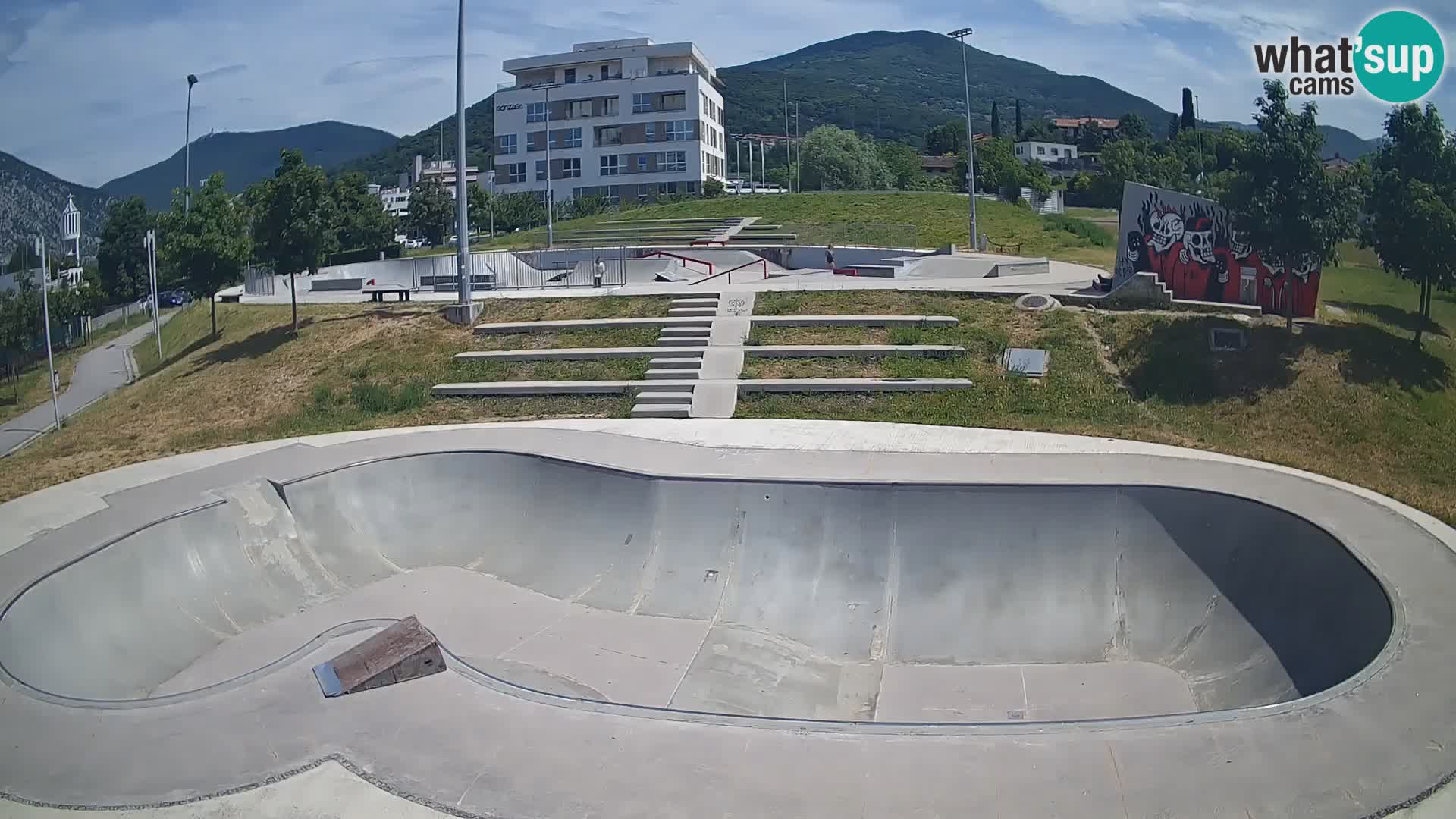 Skate park live cam Nova Gorica – Slovénie