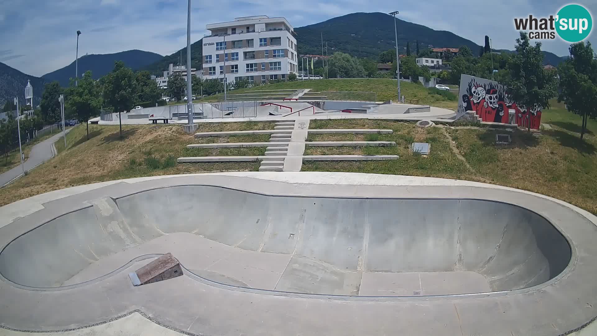 Skate park live cam Nova Gorica – Slovénie