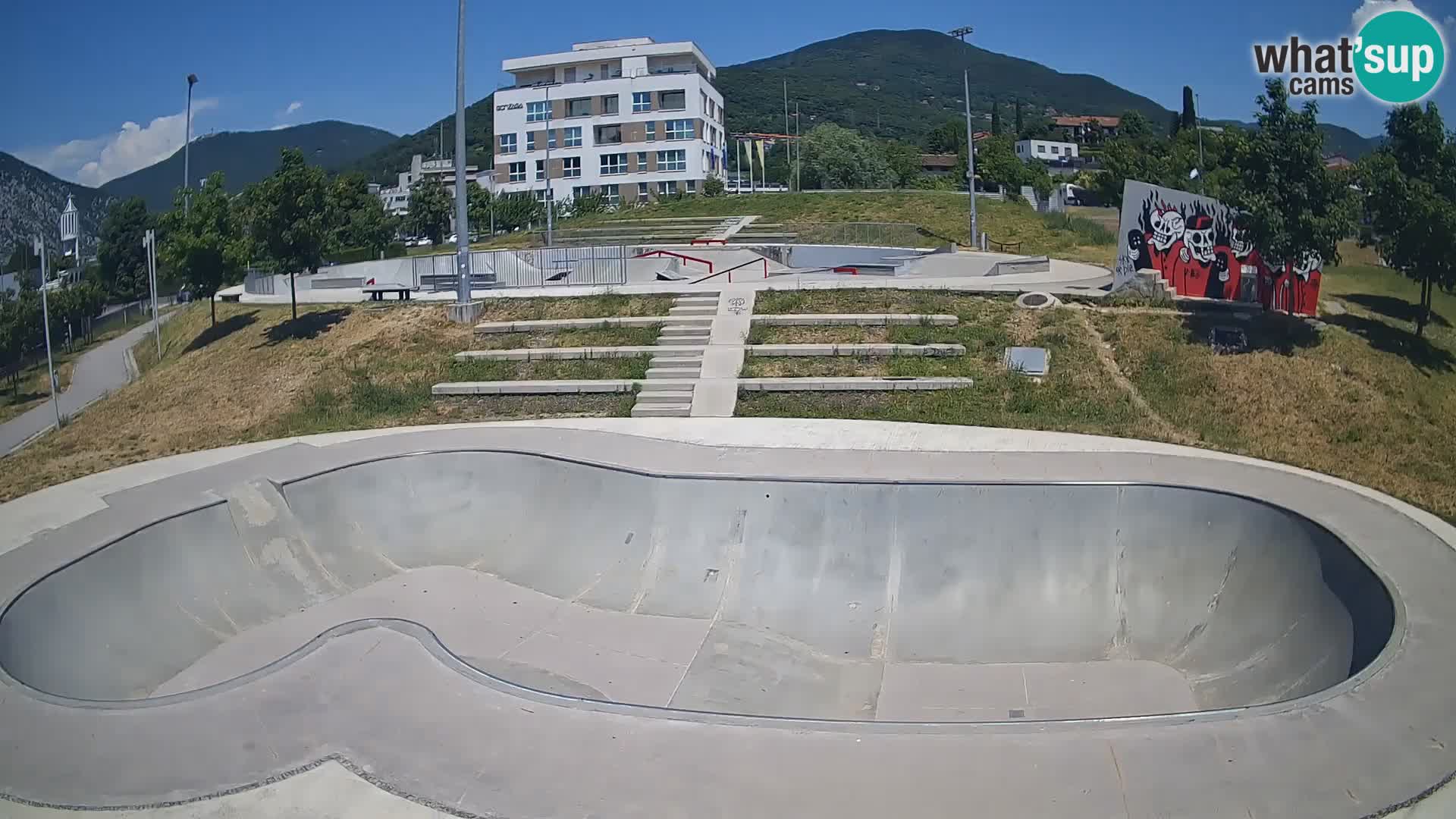 Skate park live cam Nova Gorica – Slovénie