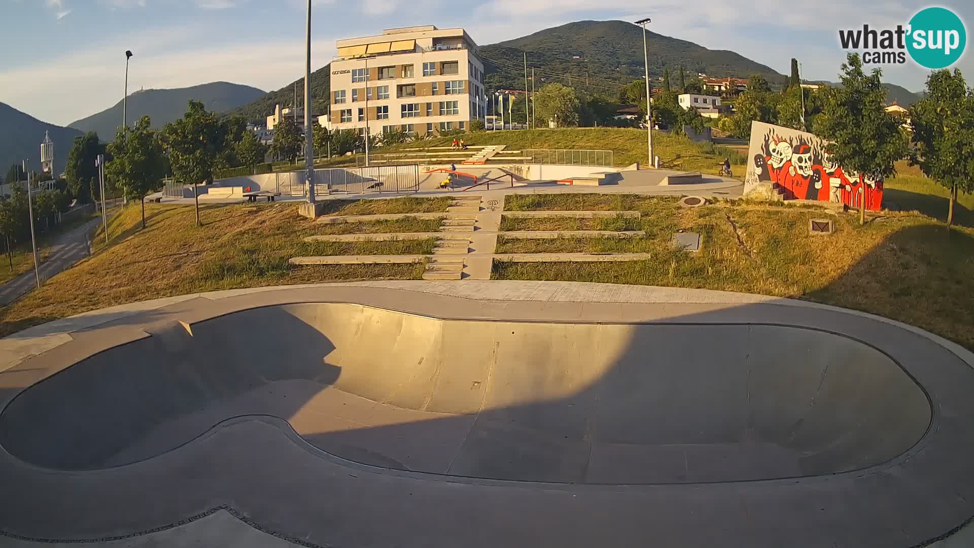 Skate park live cam Nova Gorica – Slovénie