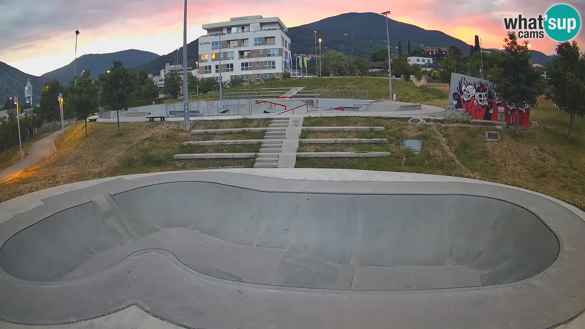 Skate park web kamera Nova Gorica – Slovenia