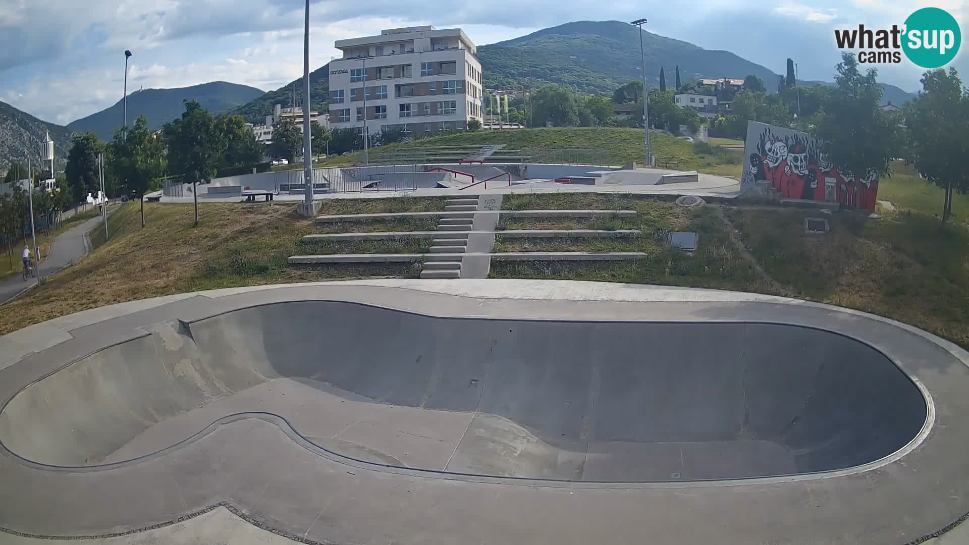 Skate park live cam Nova Gorica – Slovénie