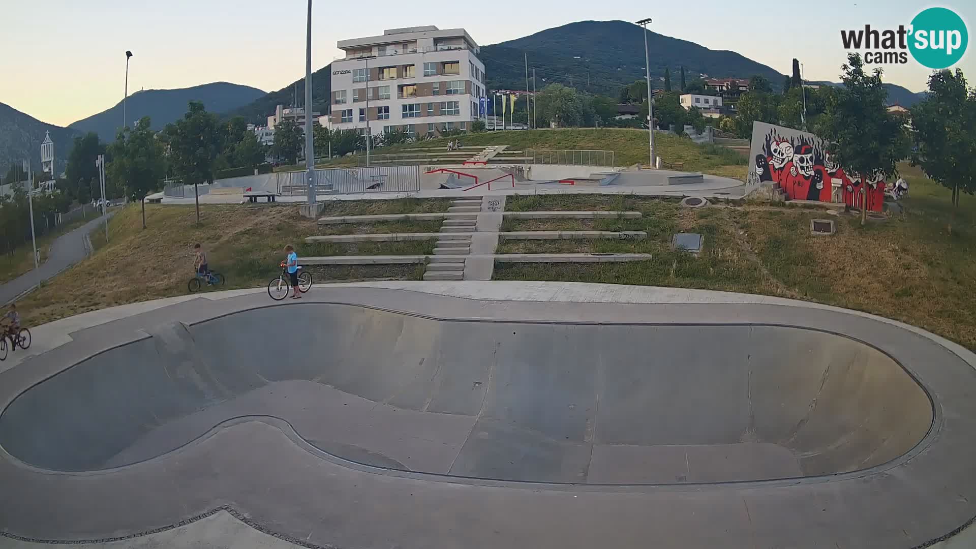 Skate park live cam Nova Gorica – Slovénie
