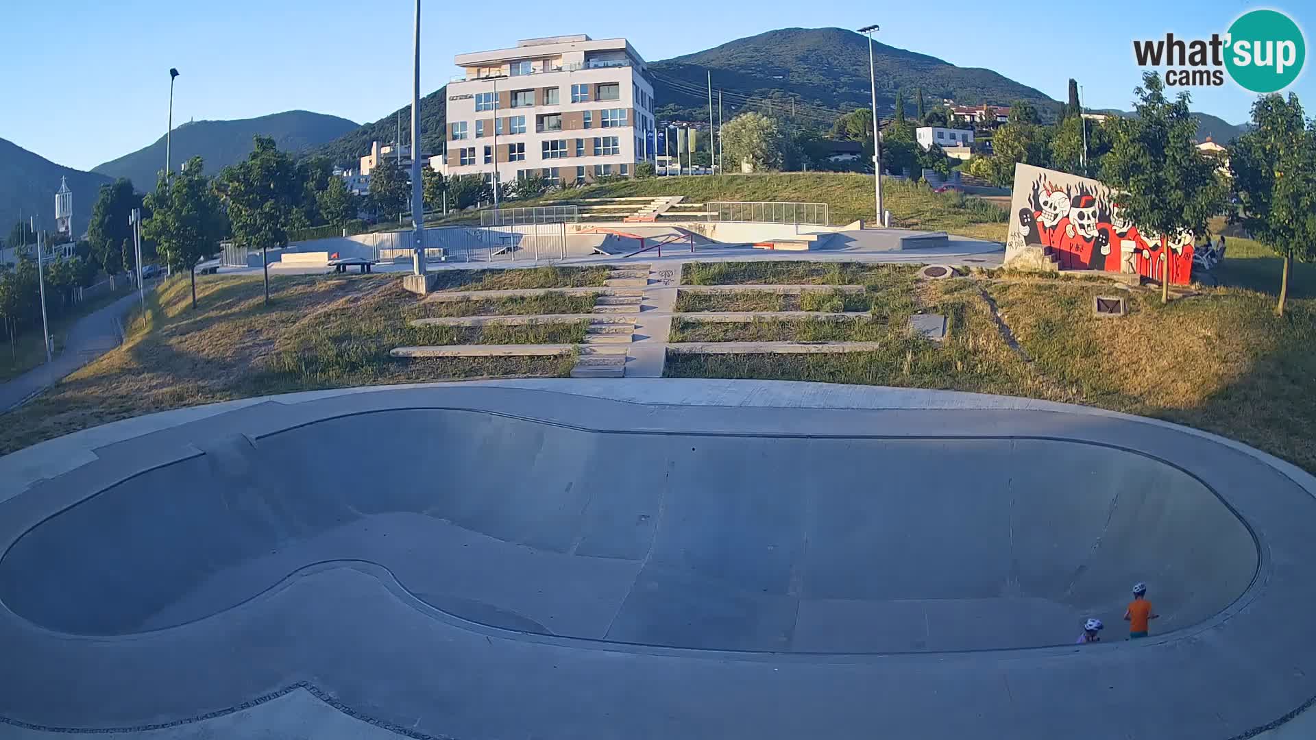Skate park Kamera v živo Nova Gorica