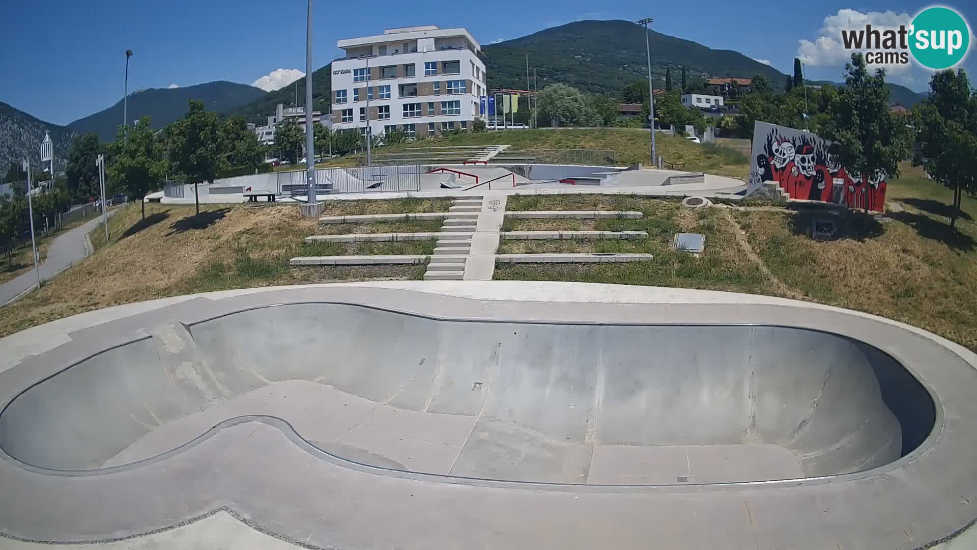 Skate park web kamera Nova Gorica – Slovenia