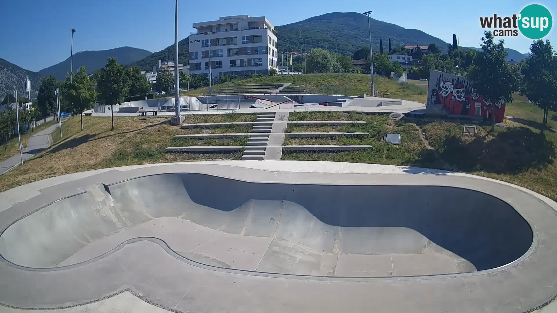 Skate park Kamera v živo Nova Gorica