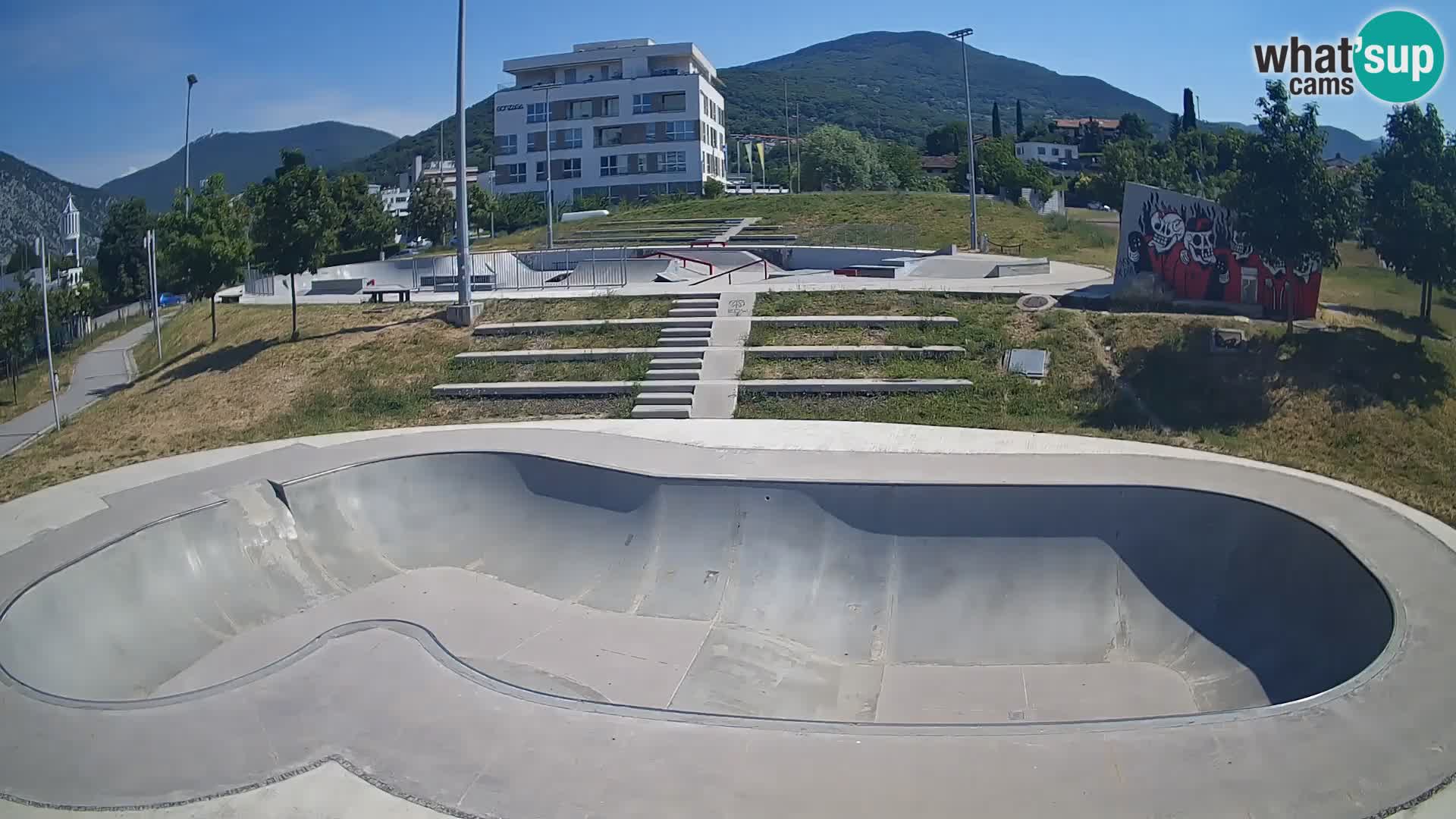Skate park web kamera Nova Gorica – Slovenia