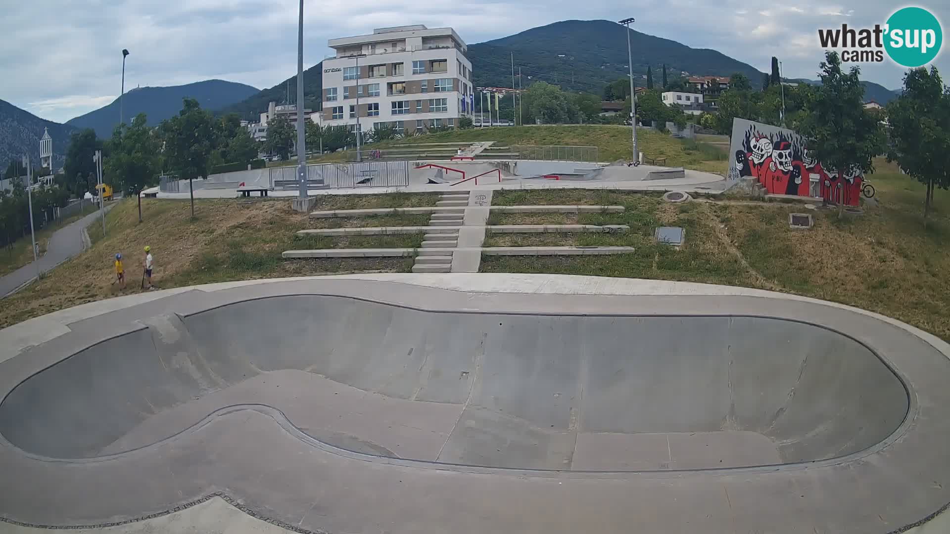 Skate park live cam Nova Gorica – Slovénie