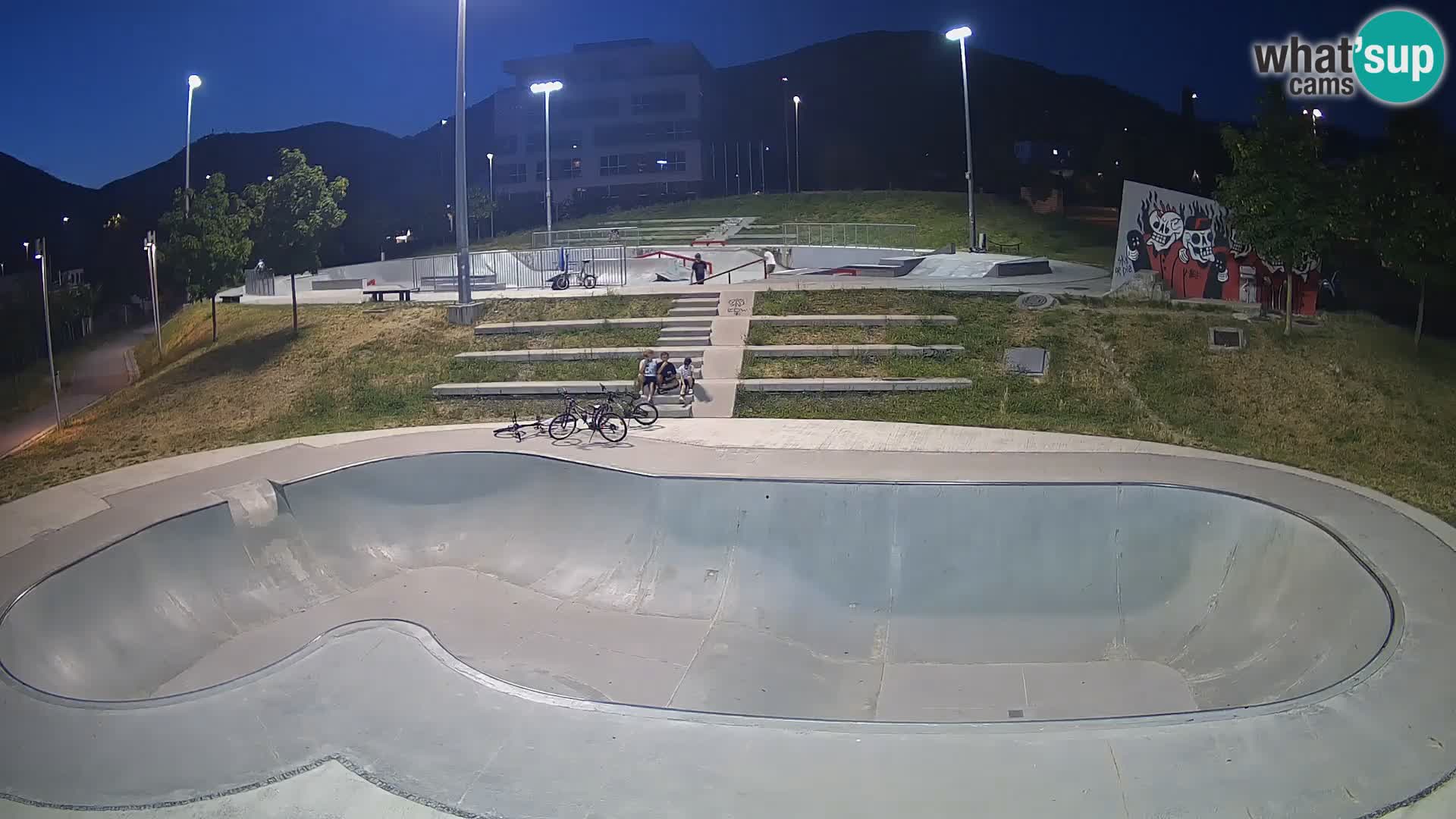 Skate park live cam Nova Gorica – Slovénie