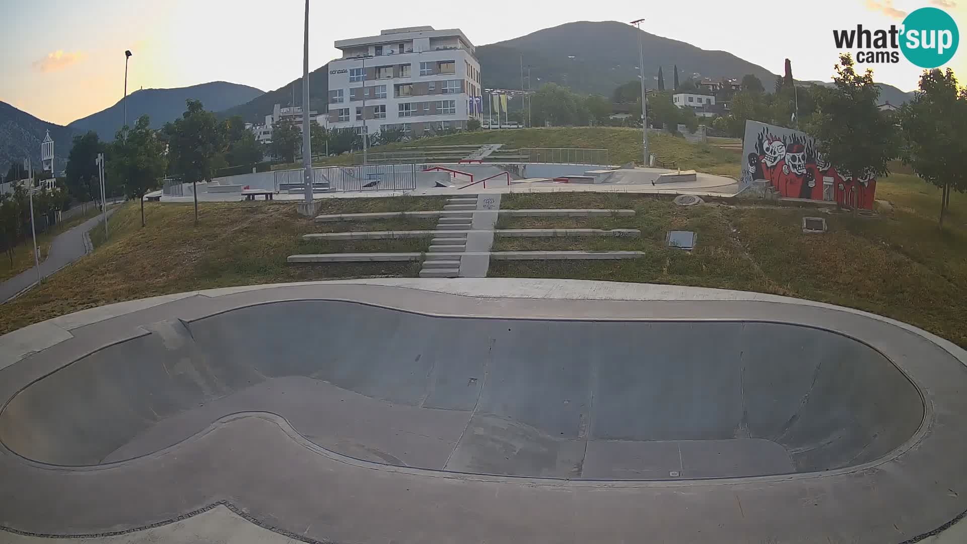 Skate park web kamera Nova Gorica – Slovenia