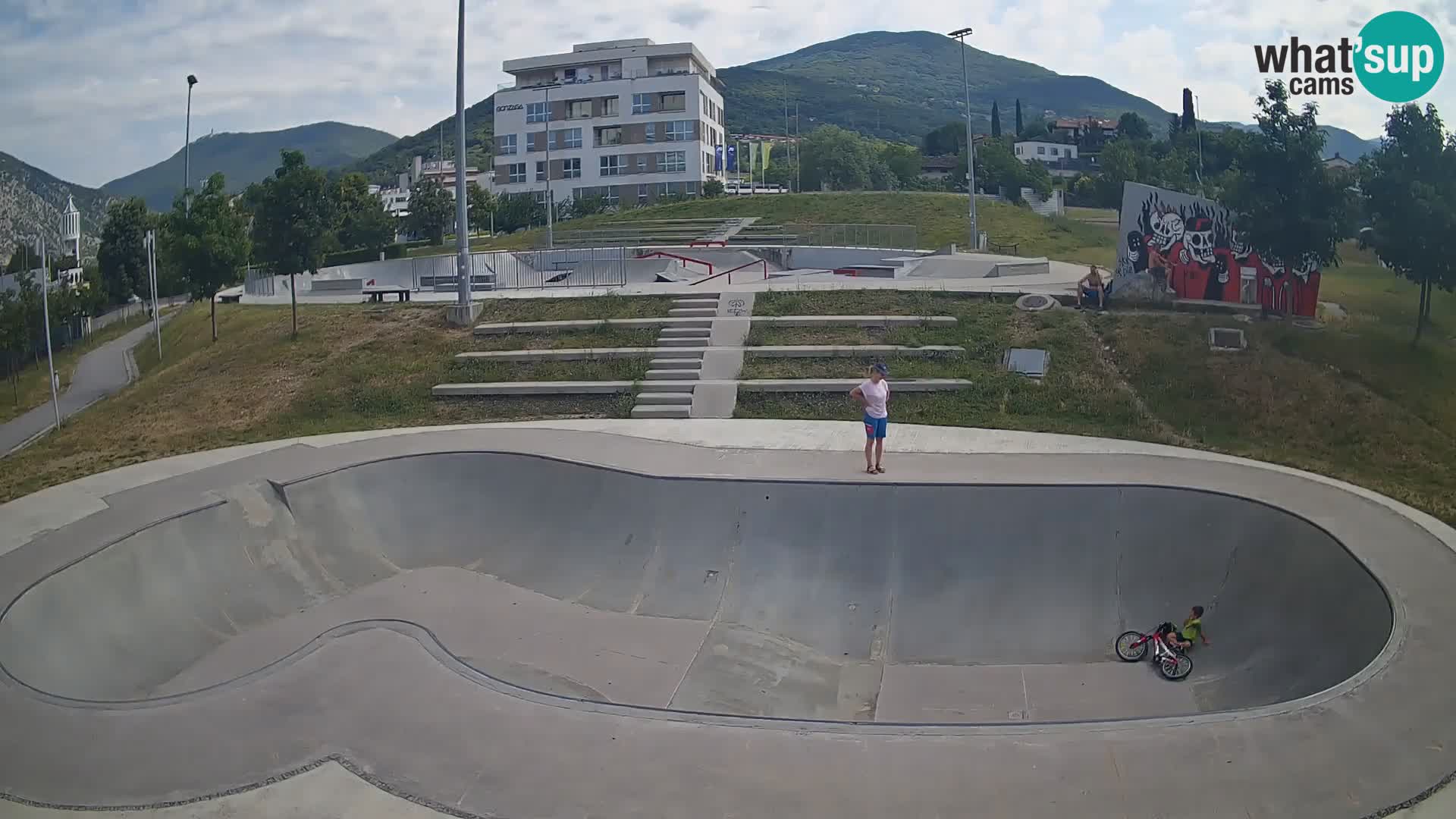Skate park live cam Nova Gorica – Slovénie