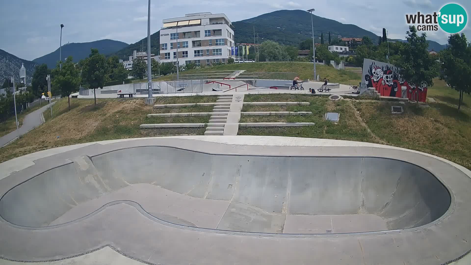 Skate park live cam Nova Gorica – Slovénie
