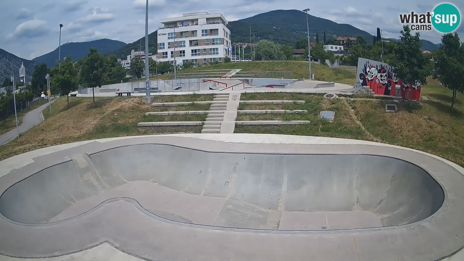 Skate park live cam Nova Gorica – Slovénie