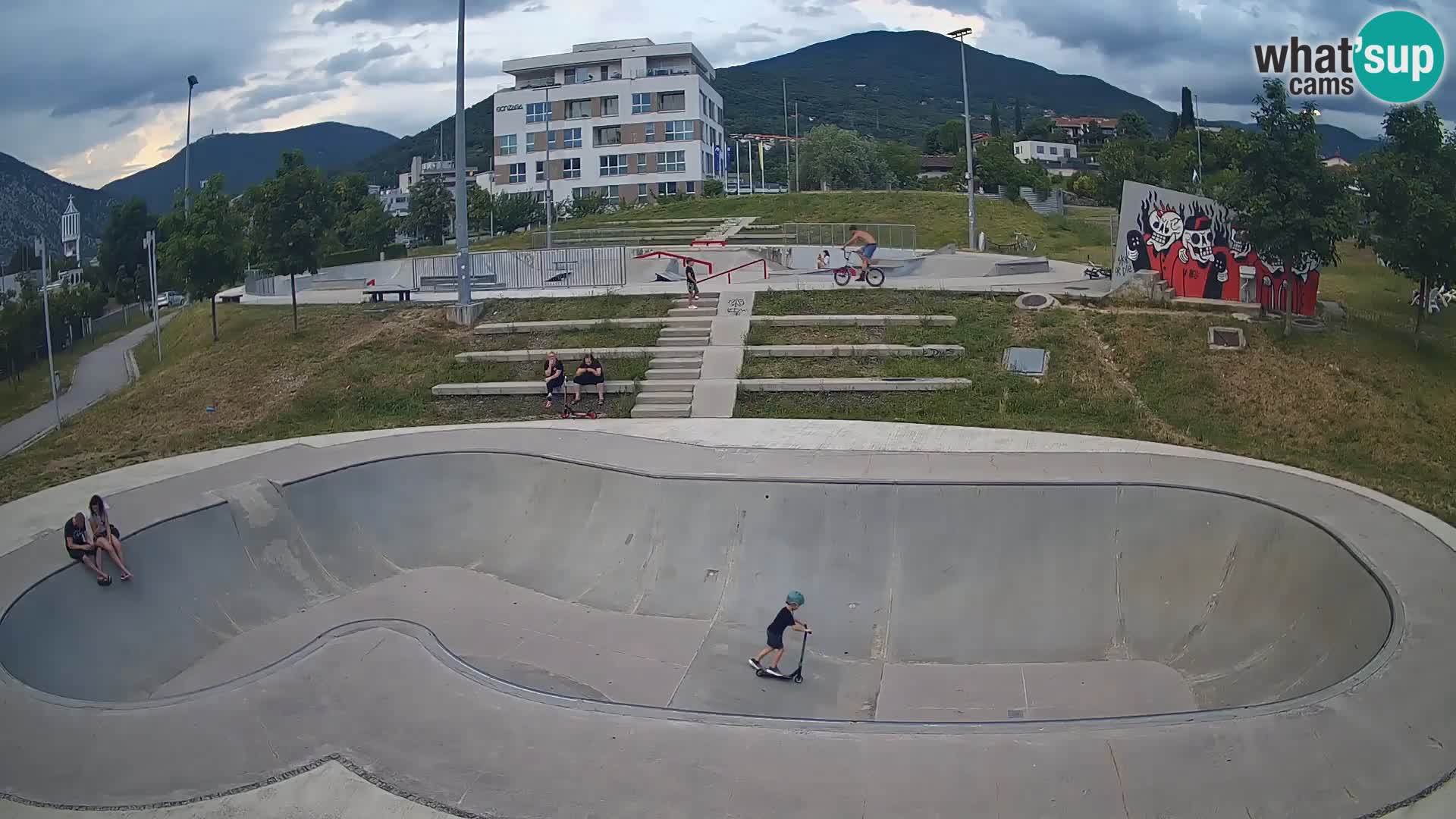 Skate park live cam Nova Gorica – Slovénie