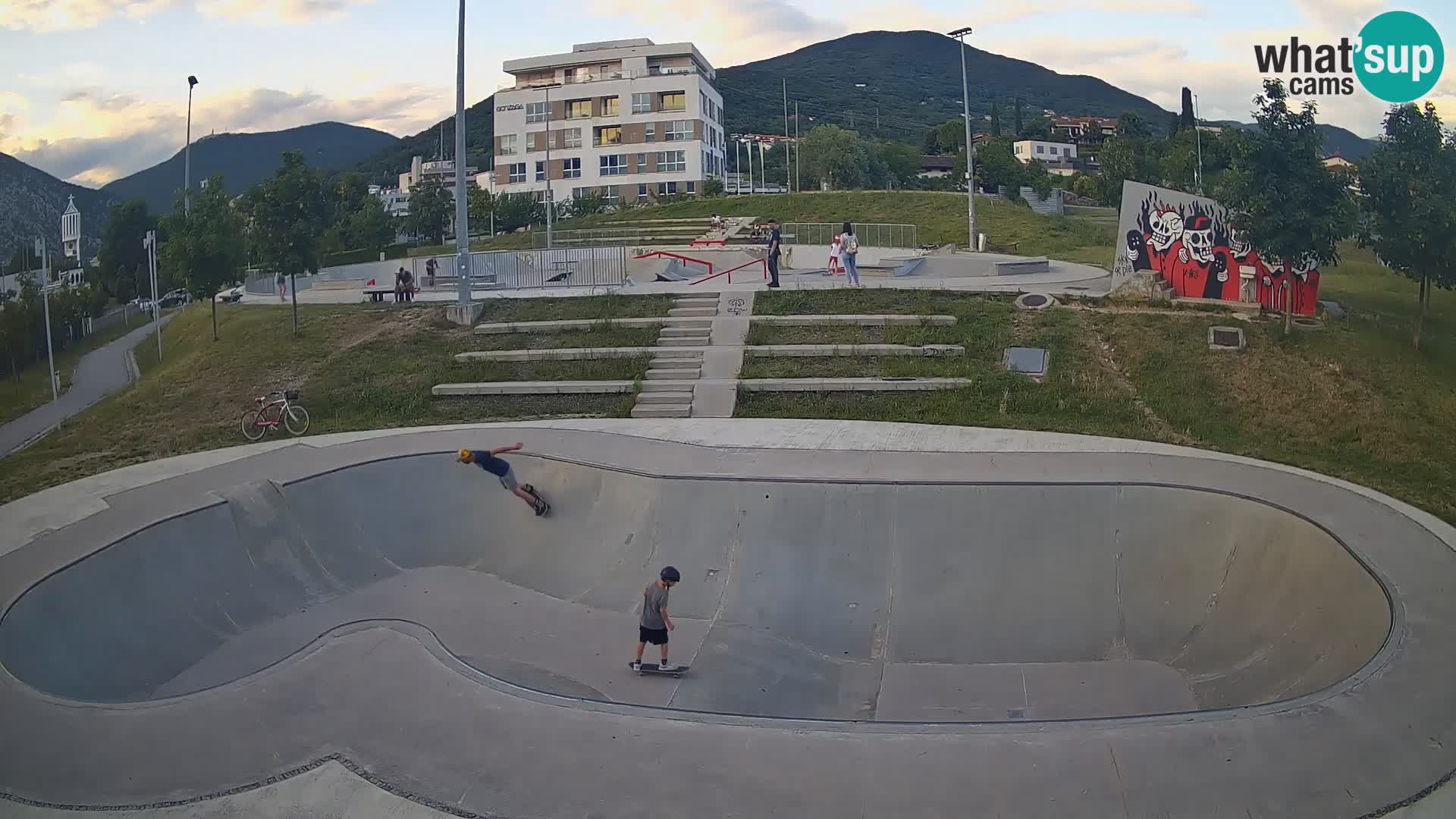 Skate park web kamera Nova Gorica – Slovenia