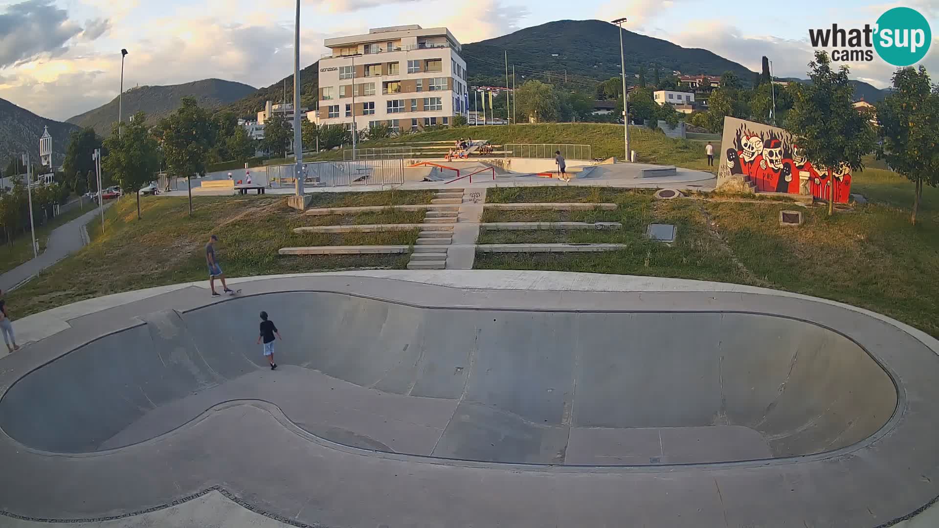 Skate park Kamera v živo Nova Gorica