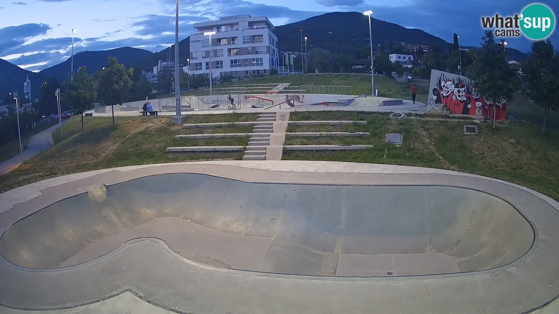 Skate park Kamera v živo Nova Gorica