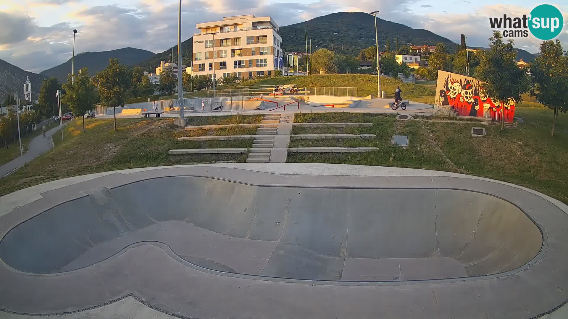 Skate park web kamera Nova Gorica – Slovenia