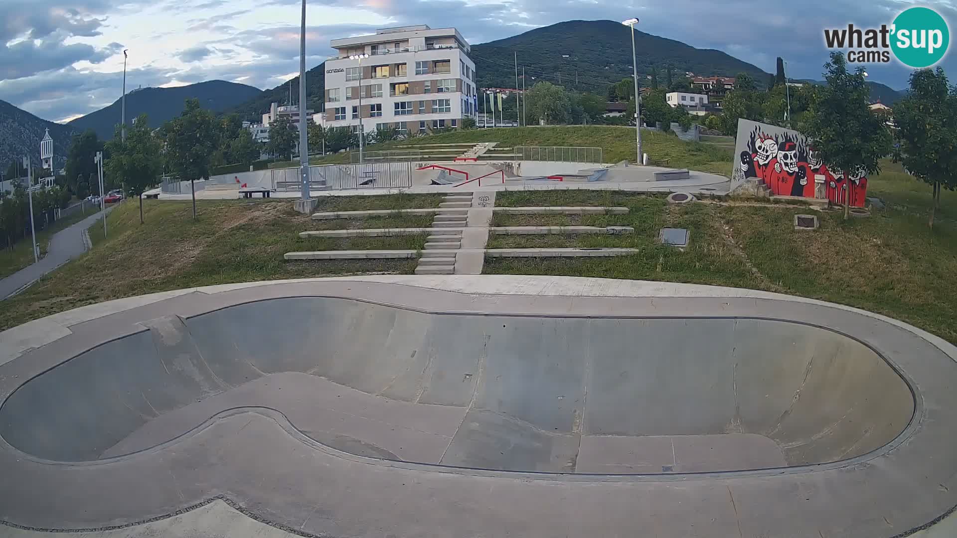 Skate park web kamera Nova Gorica – Slovenia