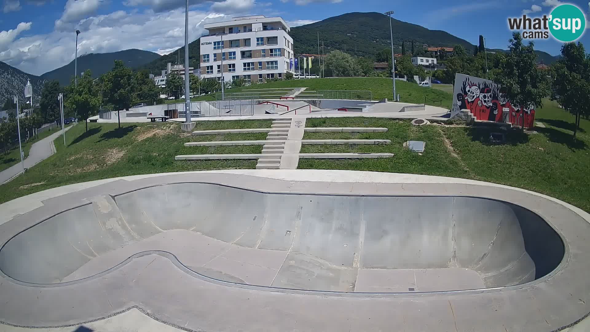 Skate park web kamera Nova Gorica – Slovenia