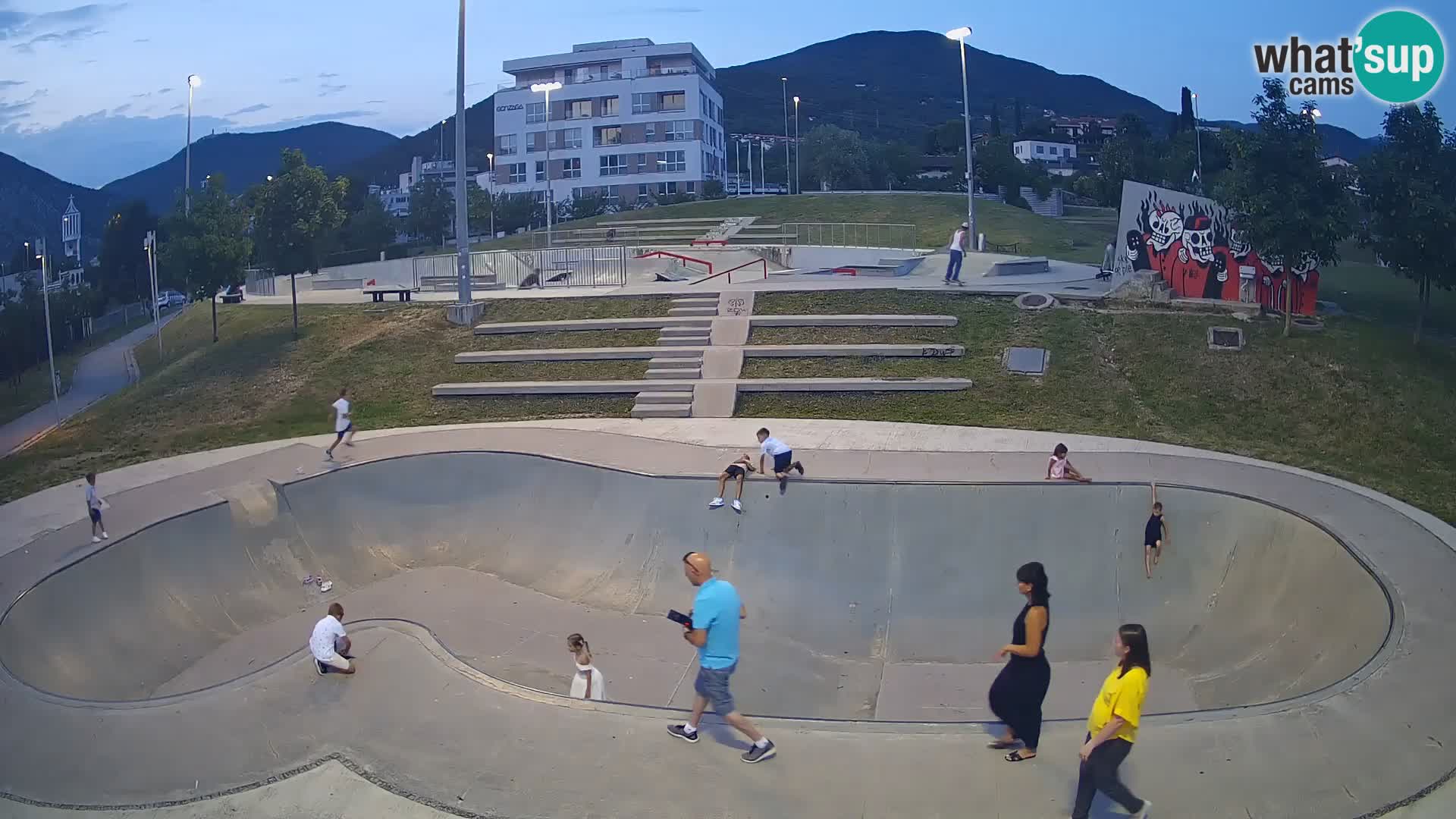 Skate park Kamera v živo Nova Gorica