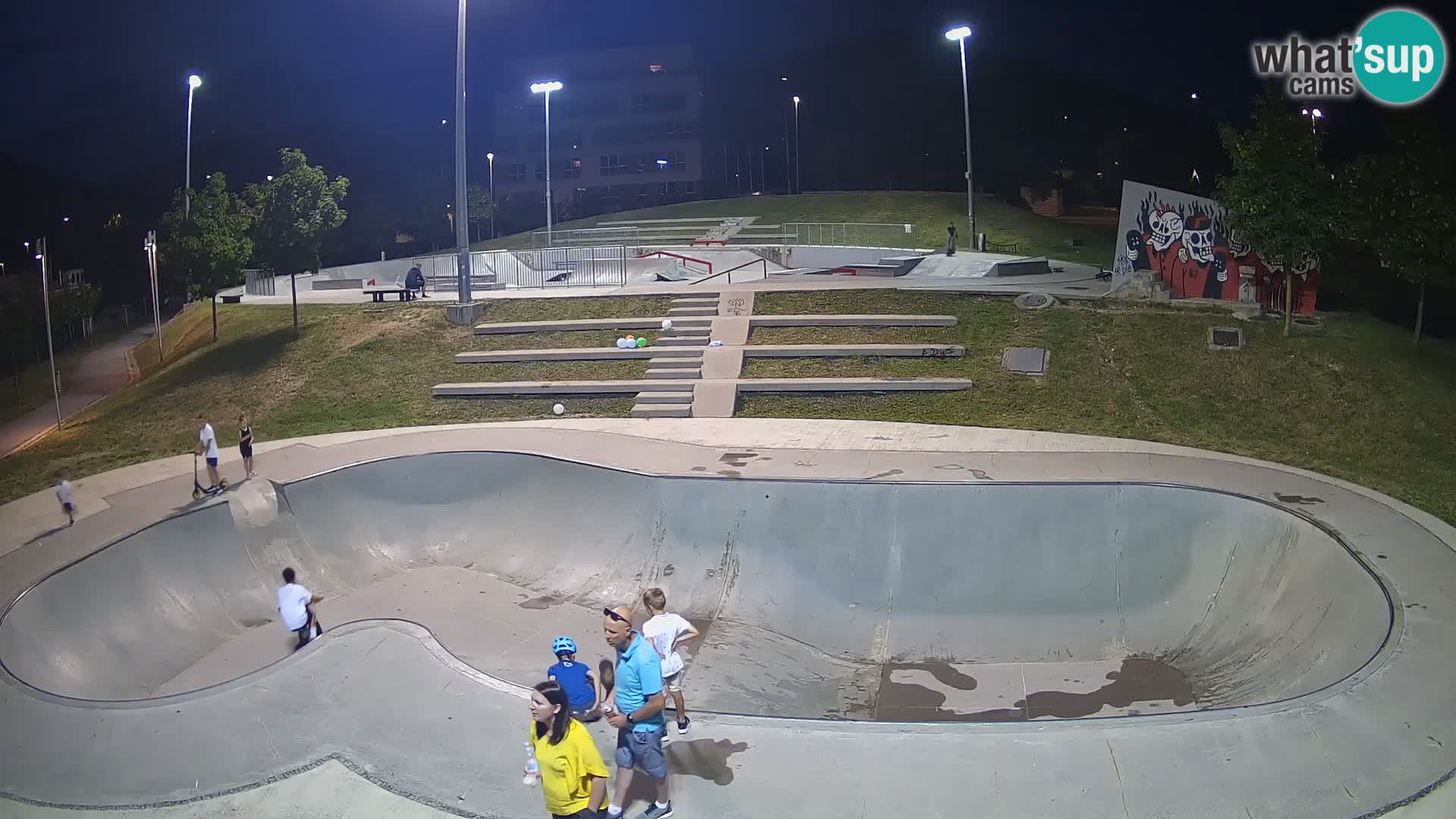Skate park live cam Nova Gorica – Slovénie