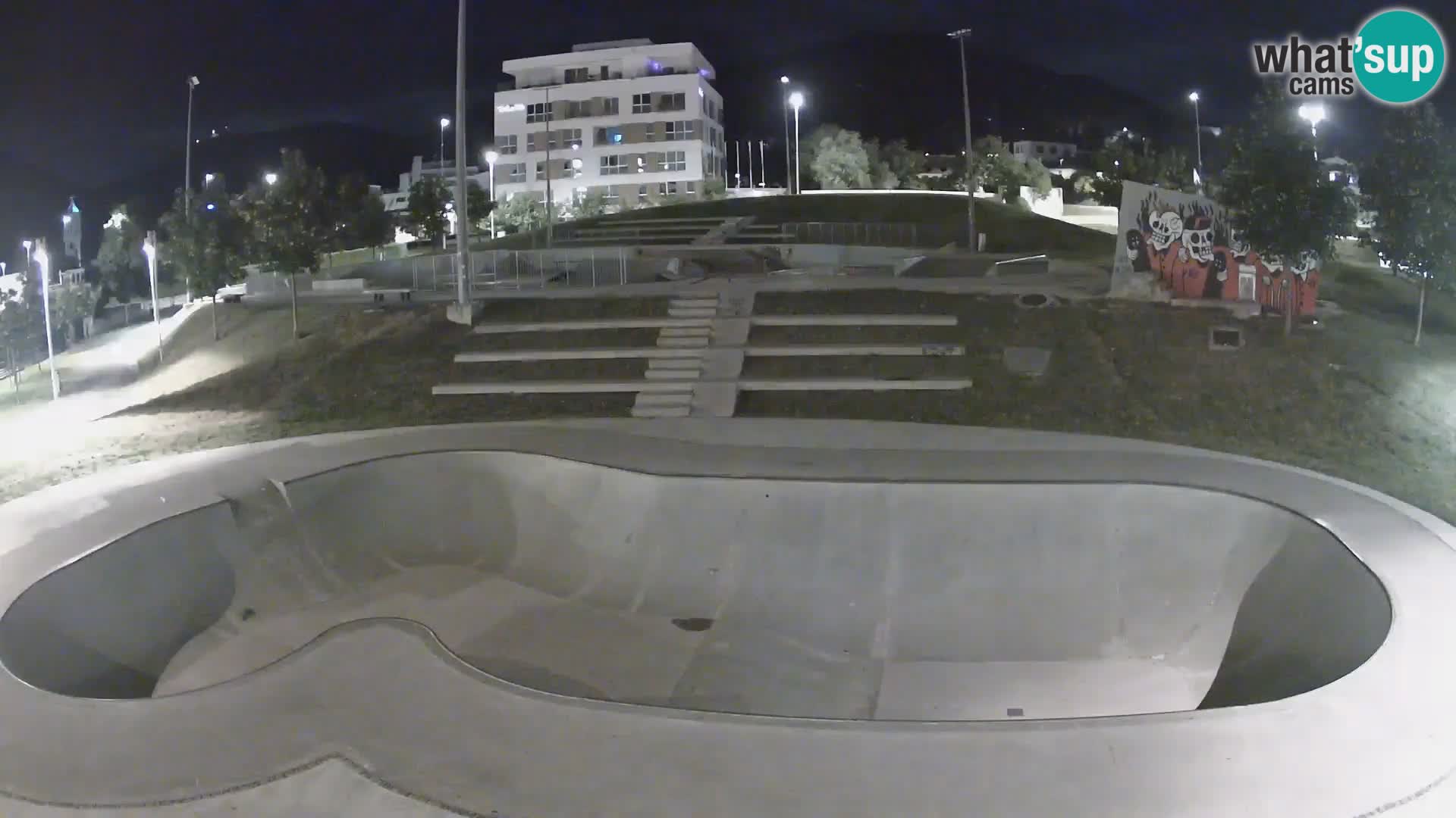 Skate park live cam Nova Gorica – Slovénie