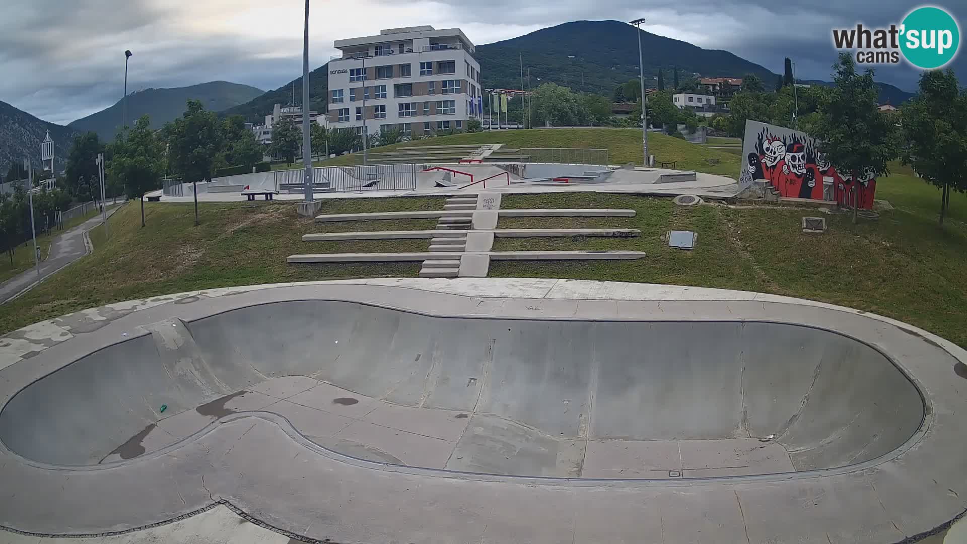 Skate park live cam Nova Gorica – Slovénie