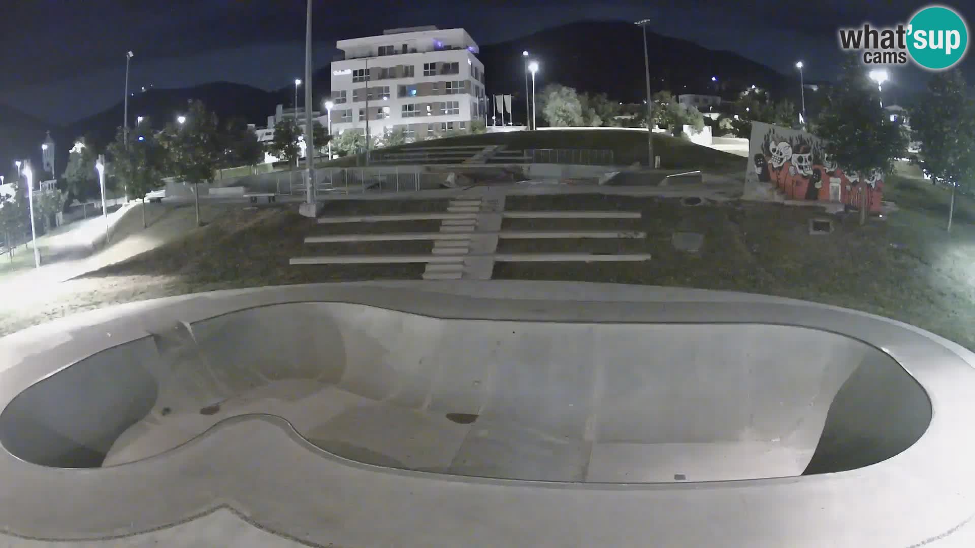 Skate park live cam Nova Gorica – Slovénie