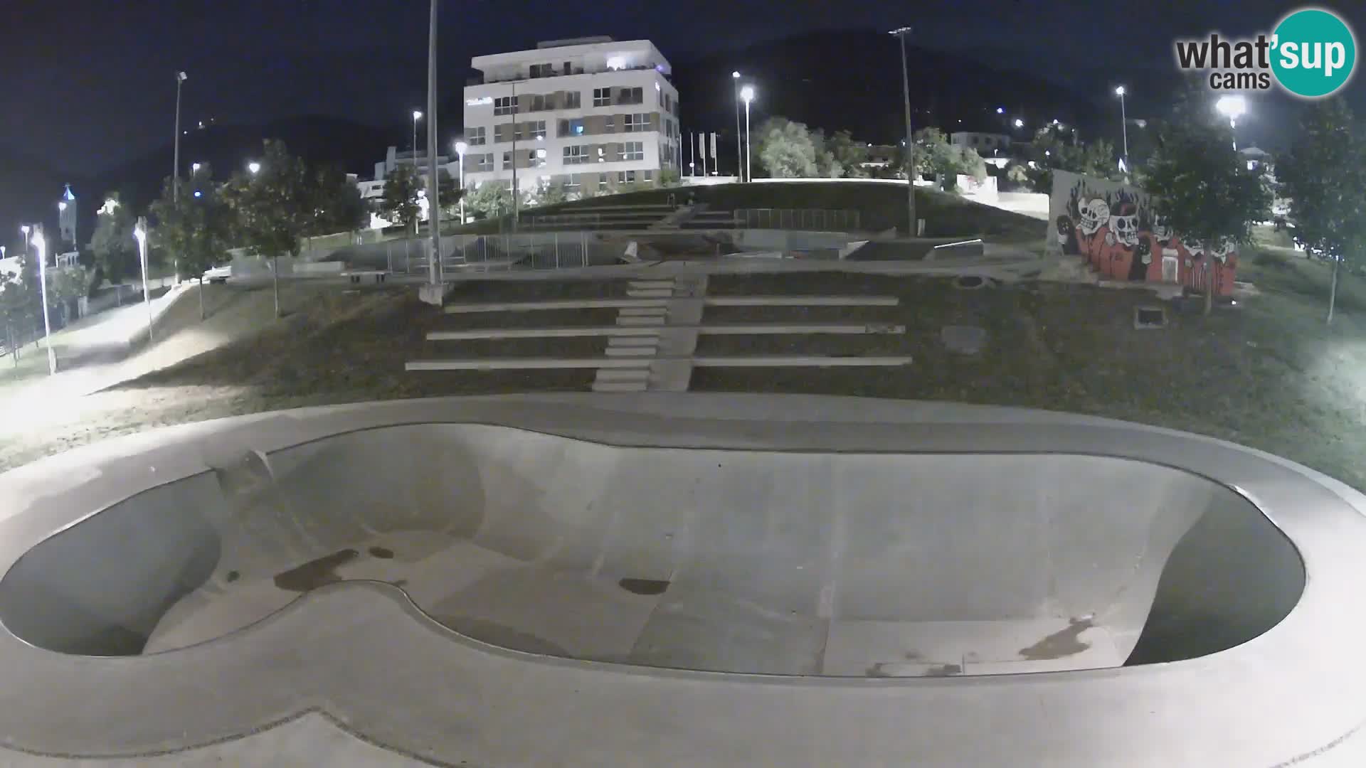 Skate park live cam Nova Gorica – Slovénie