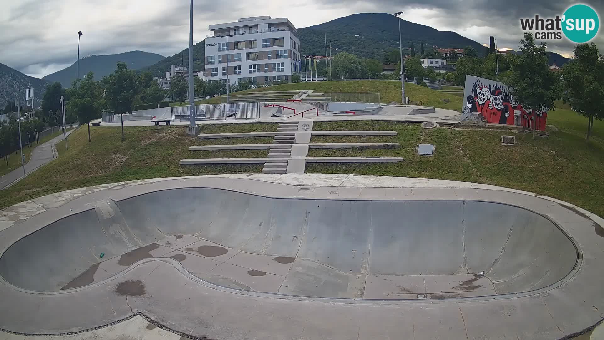 Skate park live cam Nova Gorica – Slovénie