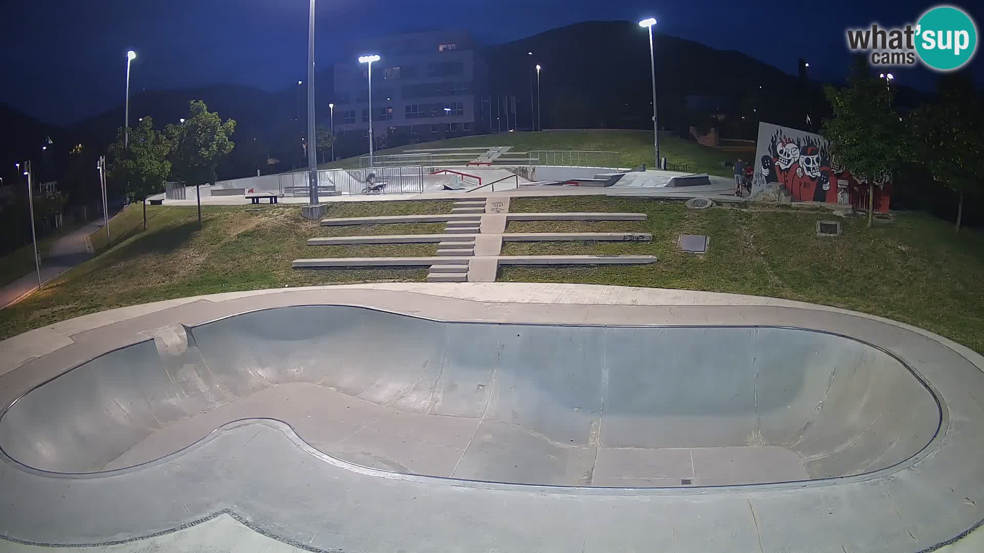 Skate park live cam Nova Gorica – Slovénie