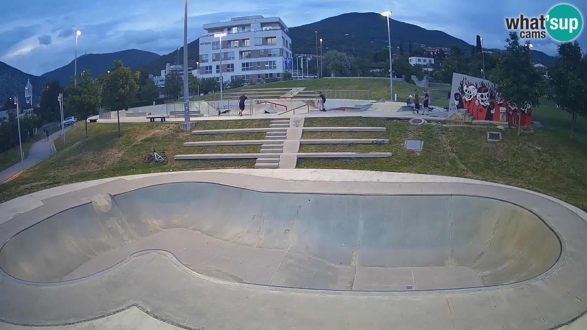 Skate park web kamera Nova Gorica – Slovenia
