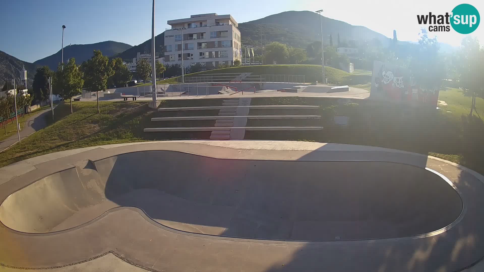 Skate park live cam Nova Gorica – Slovénie