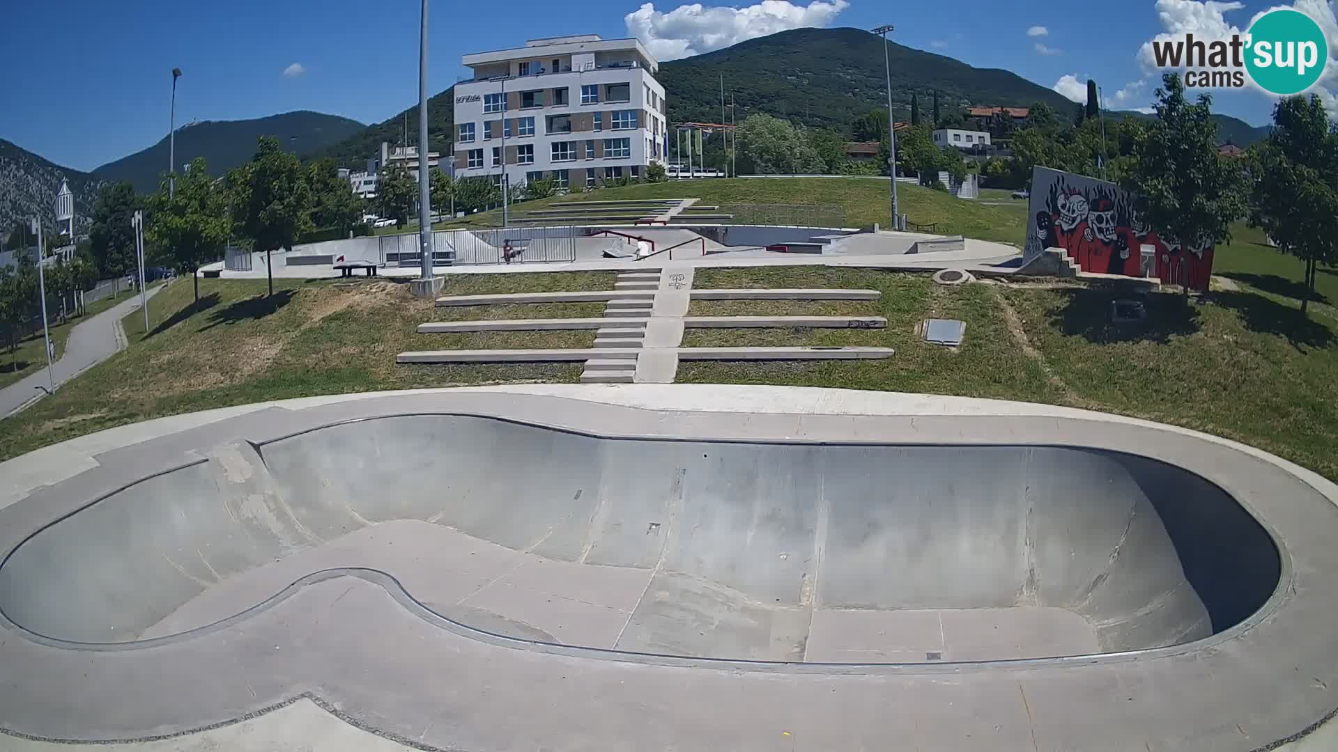 Skate park live cam Nova Gorica – Slovénie