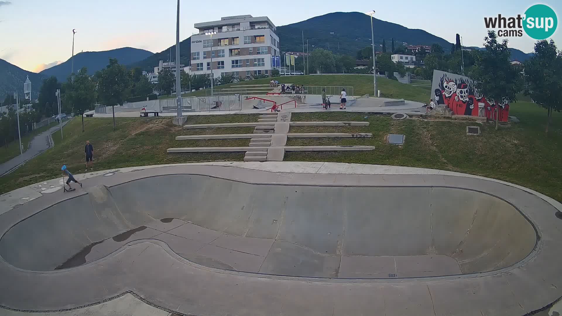 Skate park web kamera Nova Gorica – Slovenia