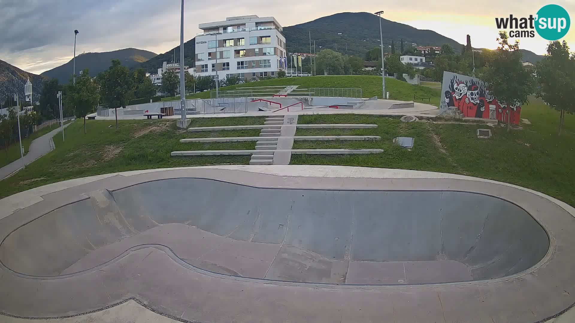 Skate park web kamera Nova Gorica – Slovenia