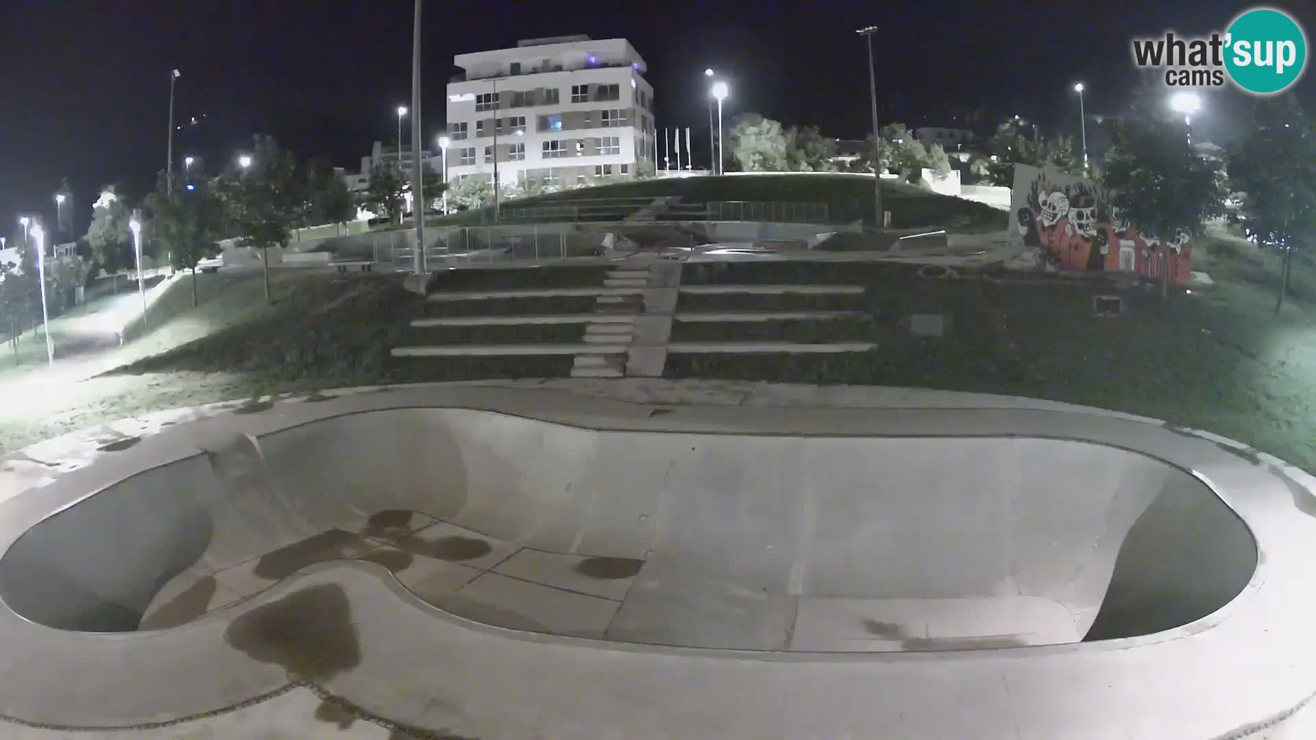 Skate park live cam Nova Gorica – Slovénie