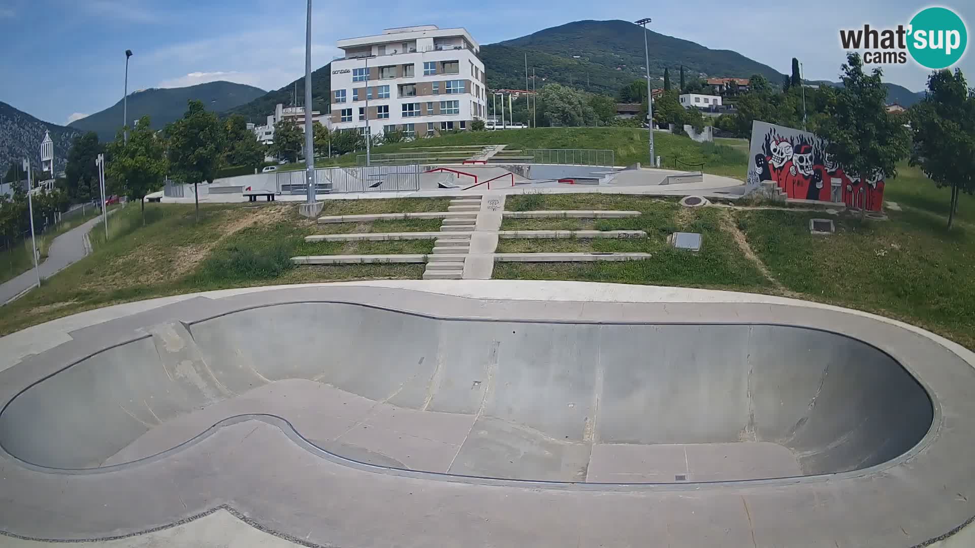Skate park live cam Nova Gorica – Slovénie