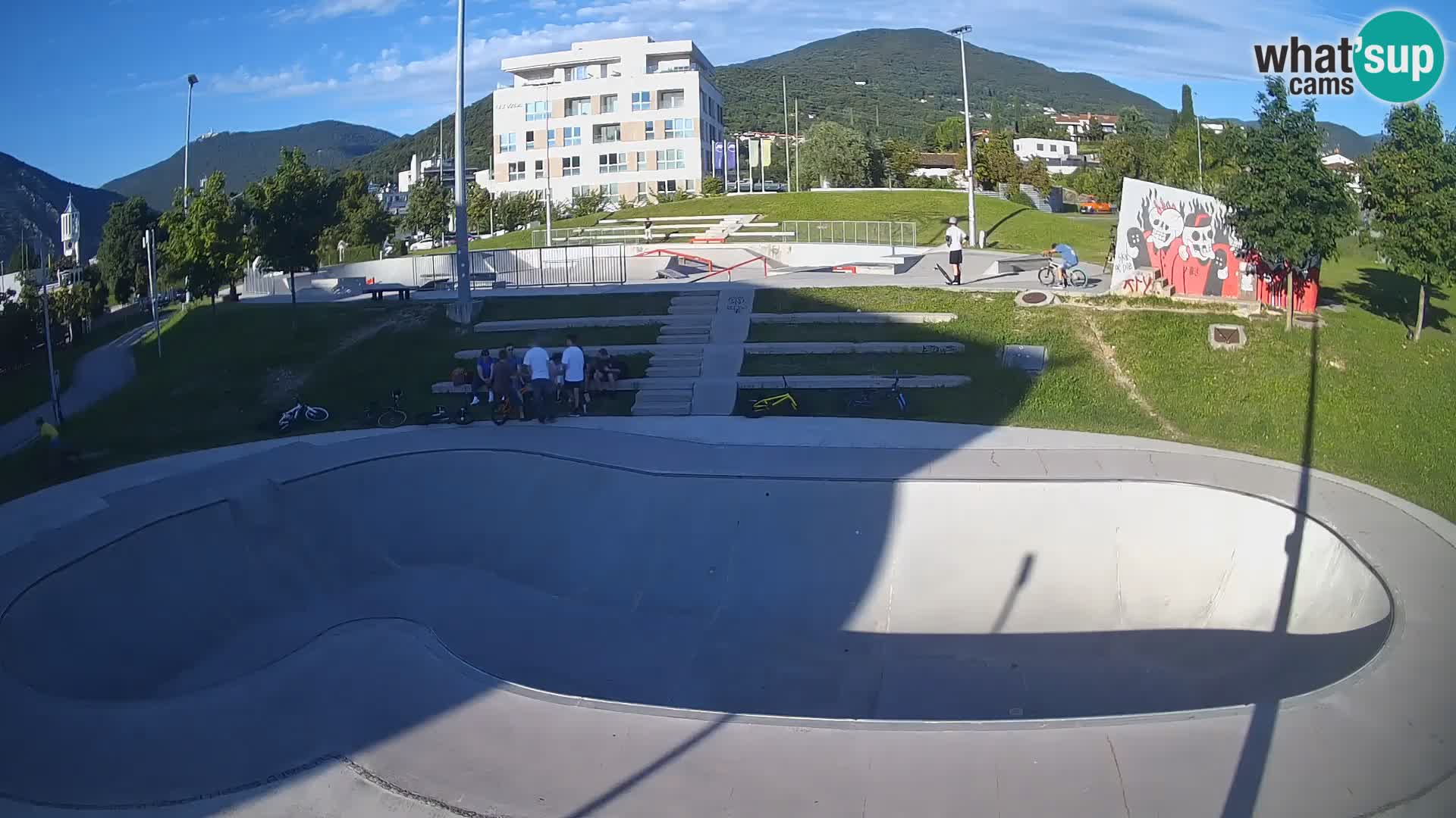 Skate park live cam Nova Gorica – Slovénie