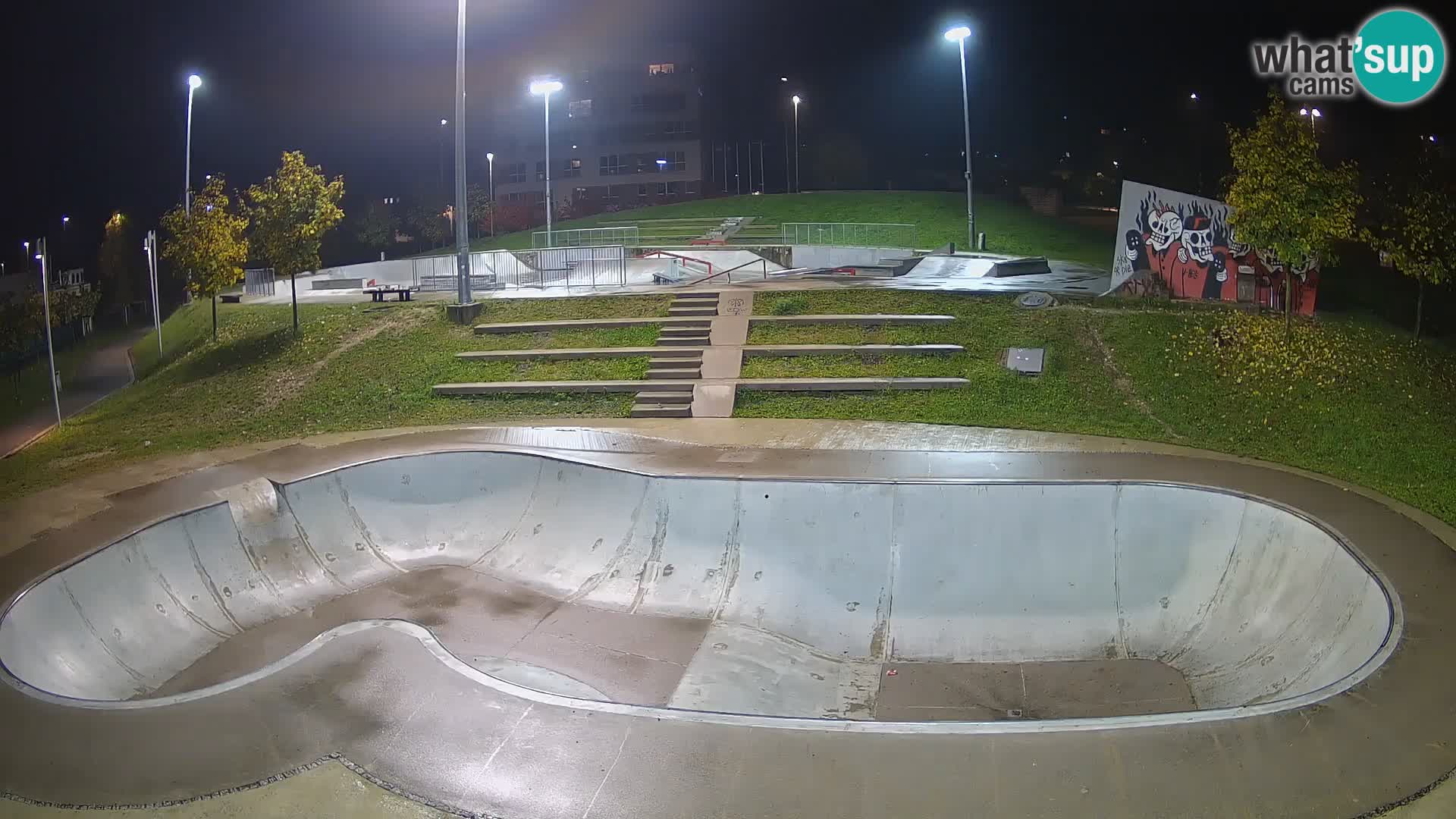 Skate park live cam Nova Gorica – Slovénie