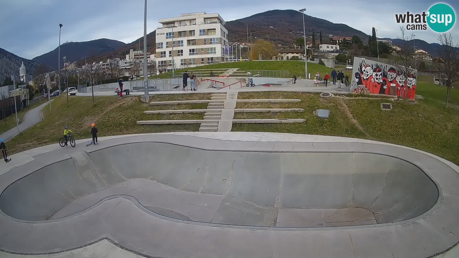 Skate park live cam Nova Gorica – Slovénie