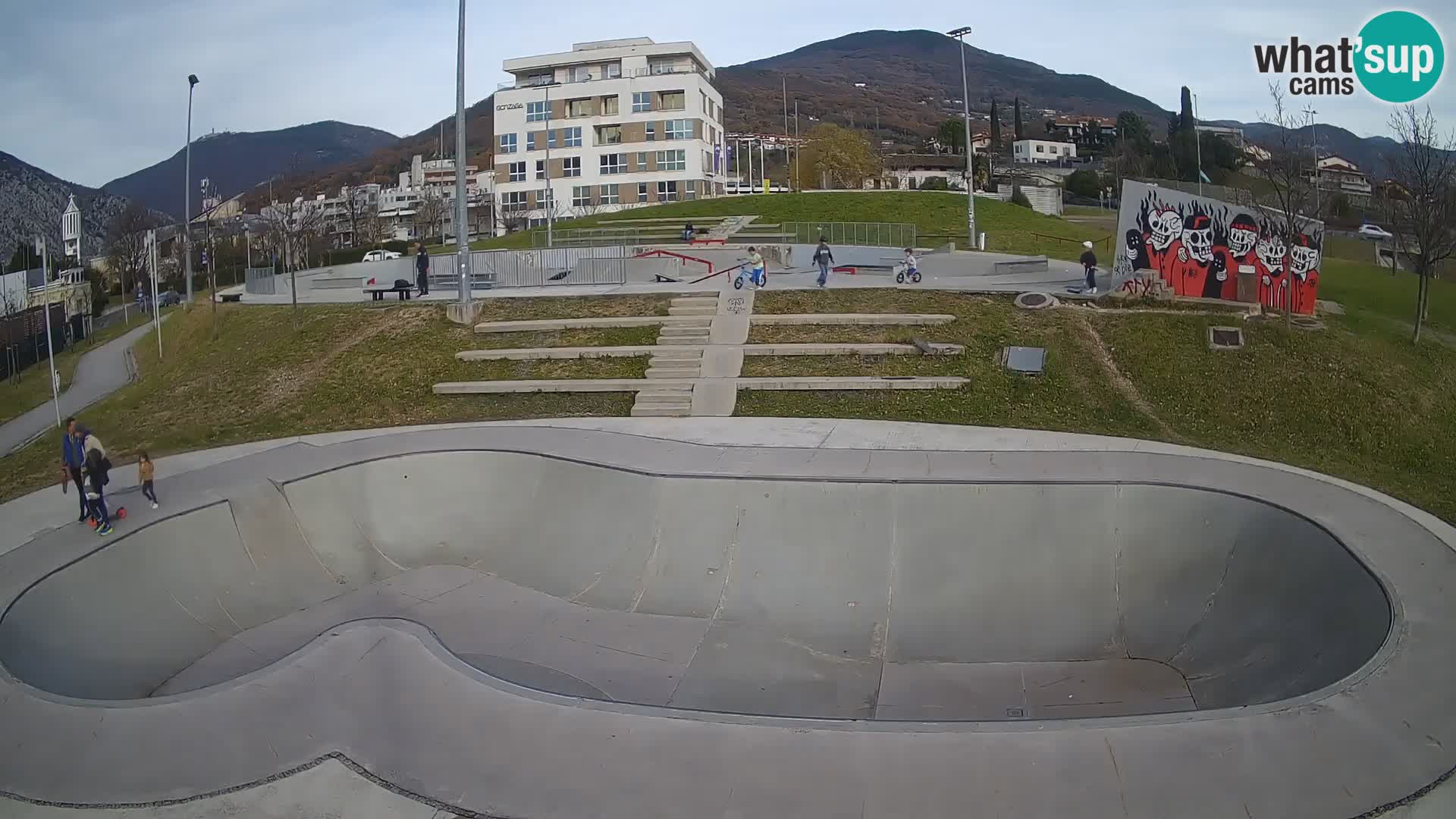 Skate park live cam Nova Gorica – Slovénie